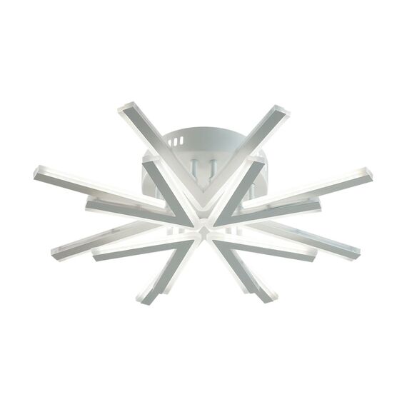 LUMION 8029/65CL LEDIO LN25 248 белый/белый, металл/акрил Потолочный светильник с ПДУ LED 65W 3000-6000К 220V ALBERTA, изображение 6