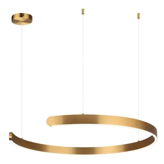 LUMION 6535/57L LEDIO LN23 224 латунь Светильник подвесной LED 57W 3000-6000K 2019 Лм 220V INDIE, изображение 3