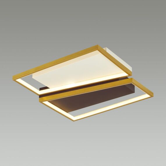 LUMION 5241/72CL LEDIO LN23 000 белый, черный, матовое золото Люстра потолочная диммир. с ДУ LED 72W 4752Лм 220V TARO, изображение 4