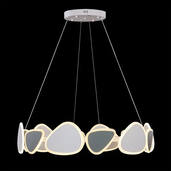 LUMION 5611/99L LEDIO LN23 154 белый, серый Люстра LED диммир. с ДУ 116W 3000-6000К 9576Лм 220V KUMIKO, изображение 5