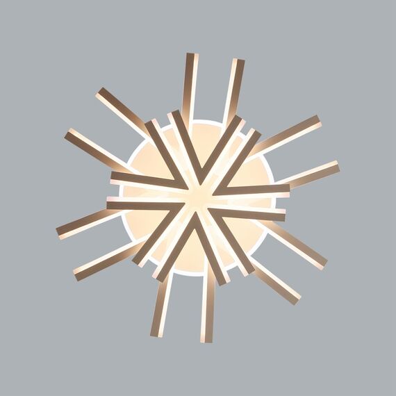 LUMION 8029/95CL LEDIO LN25 248 белый/белый, металл/акрил Потолочный светильник с ПДУ  c подсв. осн. LED 95W 3000-6000К 220V ALBERTA, изображение 5