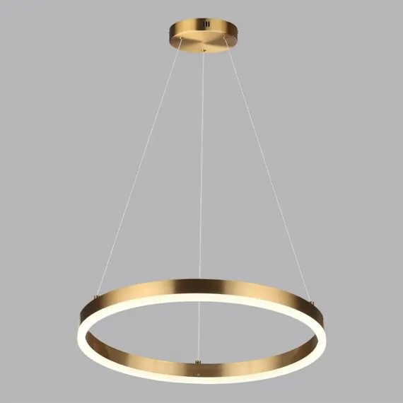 LUMION 6531/34L LEDIO LN23 215 латунь Светильник подвесной LED 34W 3000-6000K 1788Лм 220V ECHO, изображение 3