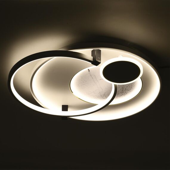 LUMION 6544/113CL LEDIO LN23 069 черный, белый Люстра потолочная LED 113W 3000-6000K 6283Лм 220V ANEKO, изображение 3