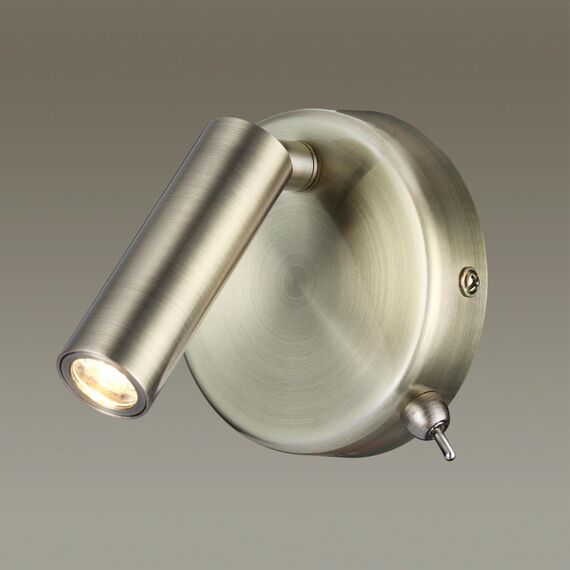 LUMION 5222/3WL LEDIO LN22 000 бронза Бра с выкл. LED 3W 3000K 330Лм  220V CHASE, изображение 3