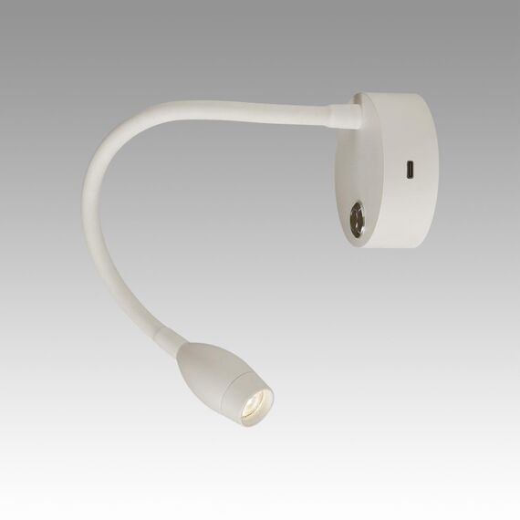LUMION 6542/3WL LEDIO LN23 000 белый Бра LED 3W 3000-7000K 000 220V YUTO, изображение 2