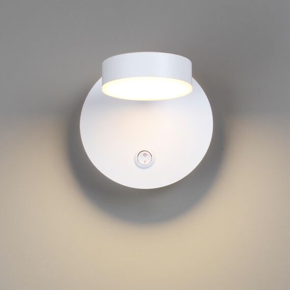 LUMION 5632/7WL LEDIO LN23 341 белый Бра LED 7W 3000K 265Лм 220V LARK, изображение 3