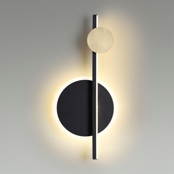 LUMION 5608/17WL LEDIO LN23 356 черный, бронза Настенный светильник LED 17W 3000К 847Лм 220V CHITA, изображение 4