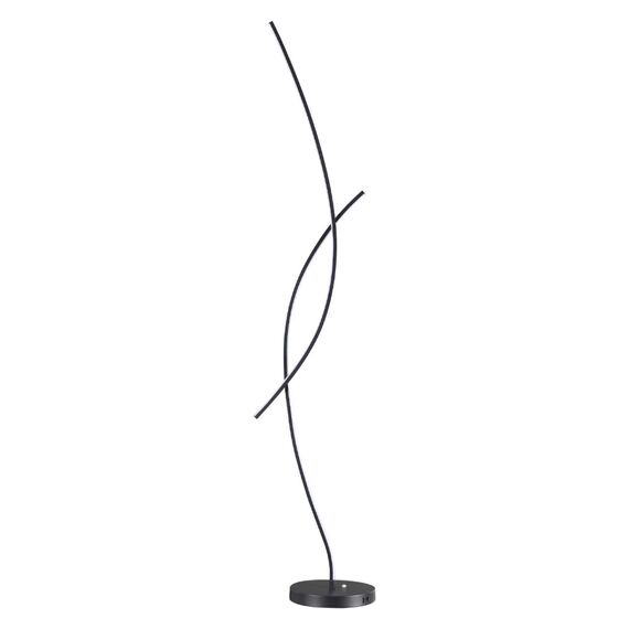 LUMION 5693/24FL LEDIO LN23 372 чёрный Торшер LED 24W 3000-6000K 4600Лм 220V NYX