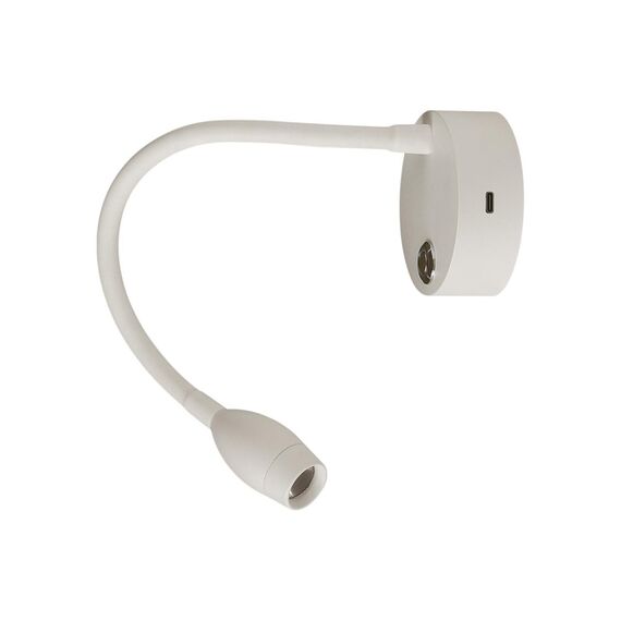 LUMION 6542/3WL LEDIO LN23 000 белый Бра LED 3W 3000-7000K 000 220V YUTO