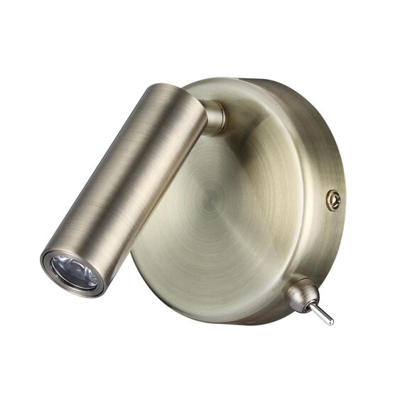 LUMION 5222/3WL LEDIO LN22 000 бронза Бра с выкл. LED 3W 3000K 330Лм  220V CHASE