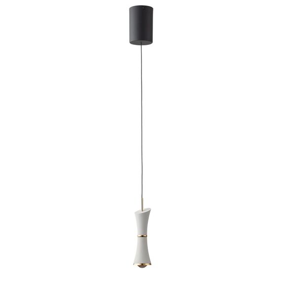 LUMION 5698/7L LEDIO LN23 000 белый Подвес LED 7W 3000K 420Лм 220V LASSE