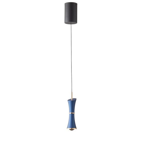 LUMION 5697/7L LEDIO LN23 000 синий Подвес LED 7W 3000K 420Лм 220V LASSE