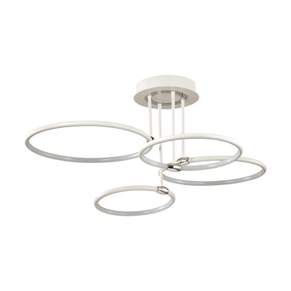 LUMION 5282/96CL LEDIO LN23 226 белый, хром Люстра потолочная LED 96W 3000-6000K с пультом ДУ 4546Лм 220V URSULA