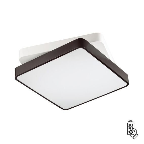 LUMION 4511/72CL LEDIO LN20 000 белый, черный Люстра потолочная диммир. с ДУ LED 72W 3000-6000К 6120Лм 220V AGATHA