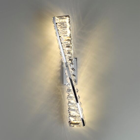 LUMION 5675/10WL LEDIO LN23 167 хром Бра LED 10W 3000K 550Лм 220V ROSELLE, изображение 3