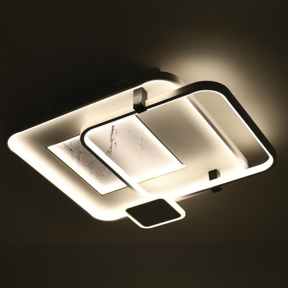LUMION 6543/126CL LEDIO LN23 069 черный, белый Люстра потолочная LED 126W 3000-6000K 7098Лм 220V ANEKO, изображение 3