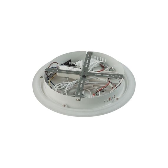 LUMION 8029/95CL LEDIO LN25 248 белый/белый, металл/акрил Потолочный светильник с ПДУ  c подсв. осн. LED 95W 3000-6000К 220V ALBERTA, изображение 8