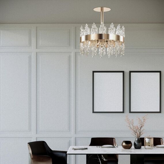 LUMION 5267/4C MODERNI LN23 000 золотой Люстра потолочная E14 4*40W 220V MARGOT, изображение 3