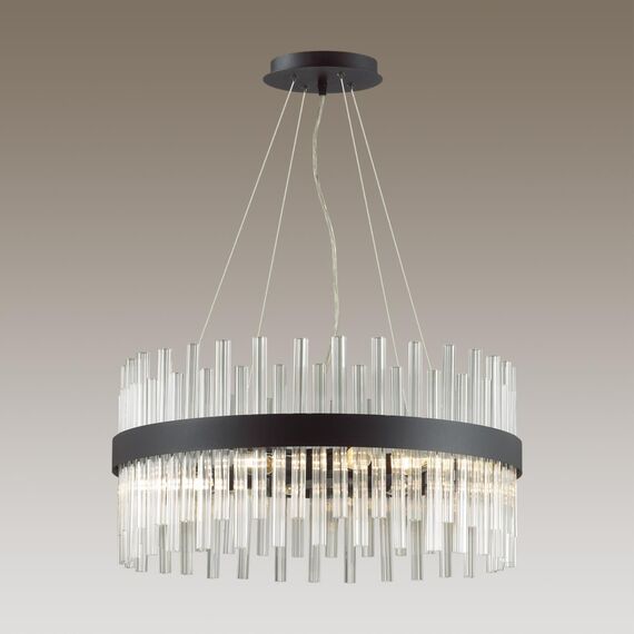 LUMION 5272/6 MODERNI LN23 151 черный Люстра E14 6*40W 220V MITSUKO, изображение 5