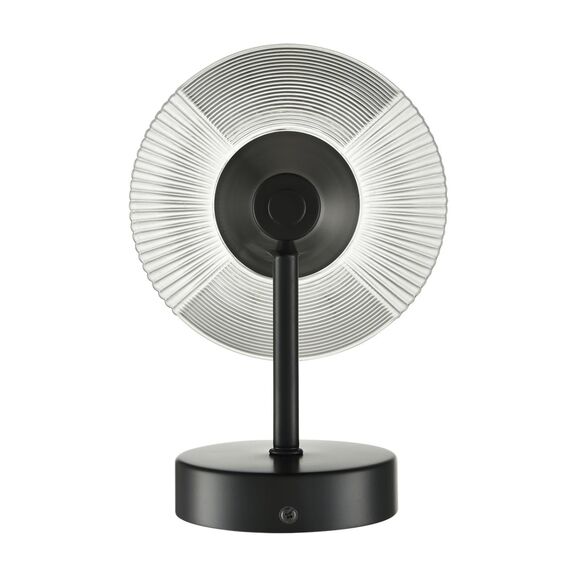 LUMION 6595/1W MODERNI LN25 183 черный/прозрачный, металл/стекло Бра E27 1*60W 220V CORNE, изображение 3