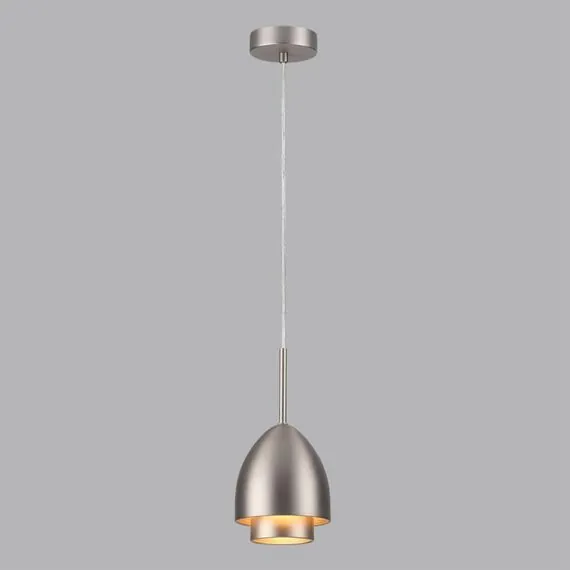 LUMION 8000/1A MODERNI LN25 166 никель/никель металл/металл Подвес Е14 40W 220V AVRORA, изображение 4