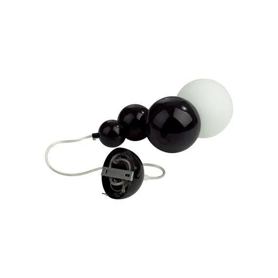LUMION 6566/1A MODERNI LN25 118 черный/белый матовый/металл/стекло Подвес E27 1*40W 220V BLASEN, изображение 4