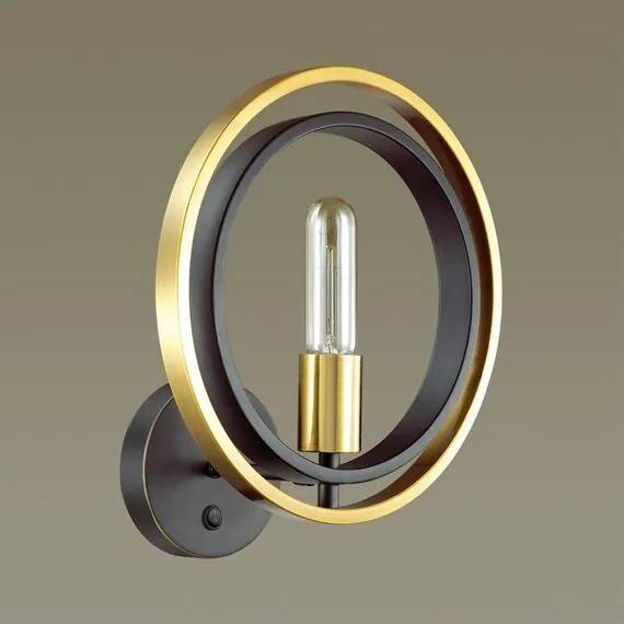 LUMION 4401/1W LOFTI LN19 224 золотой, черный Бра E27 1*60W 220V MAEVE, изображение 3
