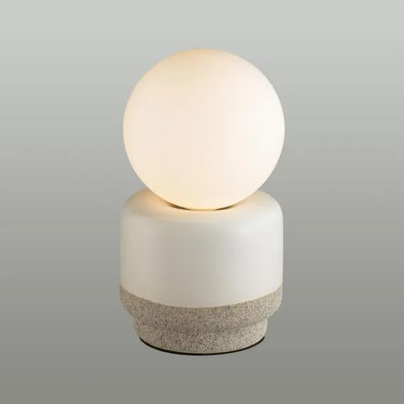 LUMION 5670/1T MODERNI LN23 128 серый, бежевый Настольная лампа G9 5W LED 220V HIMIKO, изображение 3