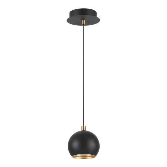 LUMION 3635/1 MODERNI LN18 000 черный с бронзой Подвес G9 40W 220V NERUNI