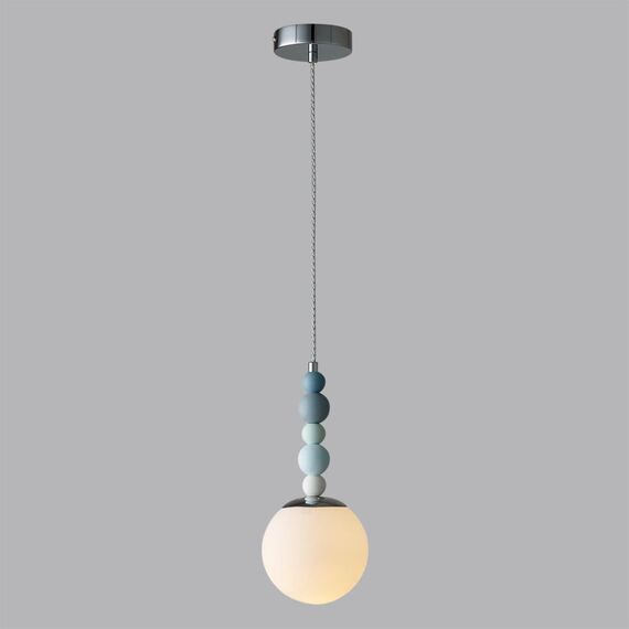 LUMION 6525/1 MODERNI LN23 289 хром Подвес E14 1*40W 220V SUNDAY, изображение 3