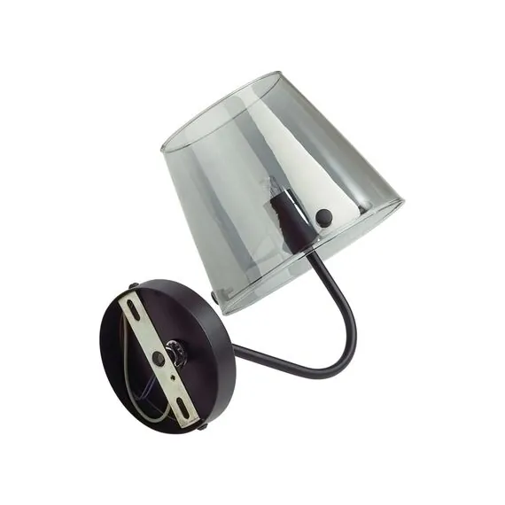 LUMION 6570/1W MODERNI LN25 103 черный/дымчатый/металл/стекло Бра G9 1*20W 220V SMOKY, изображение 4