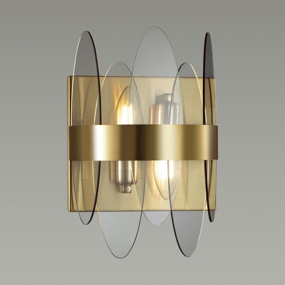 LUMION 5268/2W MODERNI LN23 000 латунь Бра E14 2*40W 220V MEREDITH, изображение 4