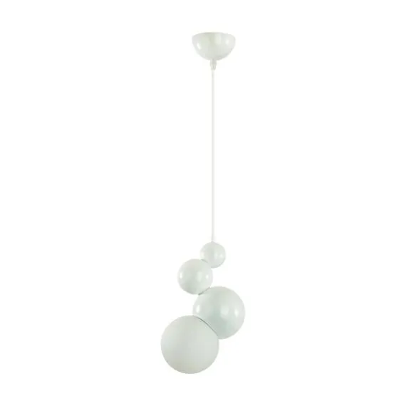 LUMION 6565/1A MODERNI LN25 118 белый/белый матовый/металл/стекло Подвес E27 1*40W 220V BLASEN