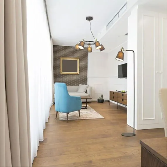 LUMION 3638/1F MODERNI LN19 182 черный Торшер E14 40W 220V MARCUS, изображение 4