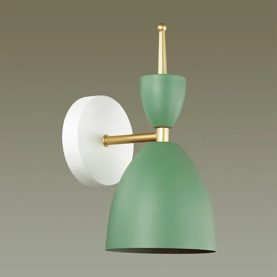 LUMION 3785/1W MODERNI LN19 274 зеленый, золото Бра E27 1*60W 220V GEMMA, изображение 3