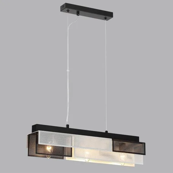 LUMION 8004/3A MODERNI LN25 164 черный/белый,, черный металл/металл Подвесной светильник Е14 3*40W 220V DANA, изображение 4