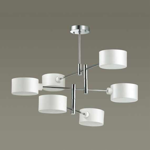 LUMION 3742/6C MODERNI LN19 124 хром Люстра потолочная E14 6*60W 220V ASHLEY, изображение 3