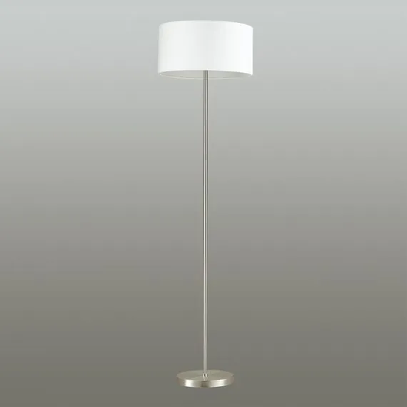 LUMION 3745/2F MODERNI LN19 128 никель/белый, металл/текстиль Торшер E27 2*60W 220V NIKKI, изображение 3