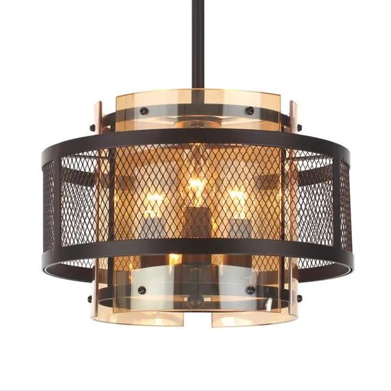 LUMION 8007/3 MODERNI LN25 251 черный/черный, золотой металл/металл, стекло Подвесной светильник Е14 3*40W 220V Zarina, изображение 6