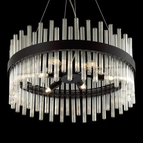 LUMION 5272/6 MODERNI LN23 151 черный Люстра E14 6*40W 220V MITSUKO, изображение 6