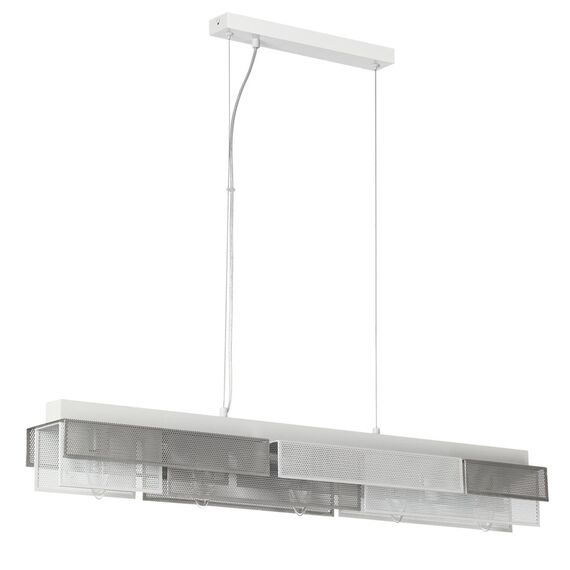 LUMION 8006/5A MODERNI LN25 164 белый/никель, белый металл/металл Подвесной светильник Е14 5*40W 220V DANA