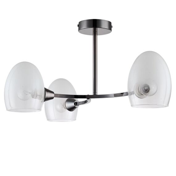 LUMION 6513/3C MODERNI LN23 117 чёрный Люстра потолочная E14 3*40W 220V KENDALL