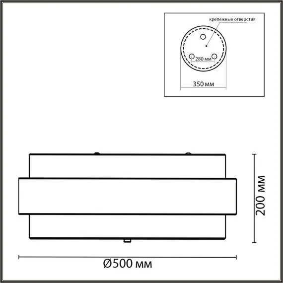 LUMION 8003/6C MODERNI LN25 161 черный/черный, золотой металл/металл, текстиль Потолочный светильник Е27 6*60W 220V ANIMAISA, изображение 2