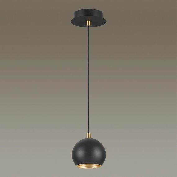 LUMION 3635/1 MODERNI LN18 000 черный с бронзой Подвес G9 40W 220V NERUNI, изображение 4