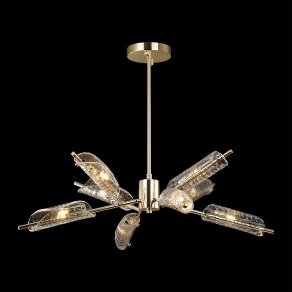 LUMION 6537/8C MODERNI LN23 112 золотой Люстра потолочная G9 8*25W 220V GEORGIA, изображение 3