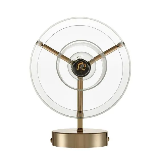 LUMION 6587/1W MODERNI LN25 91 золото/прозрачный, металл/стекло Бра E14 1*40W 220V VERDI, изображение 3