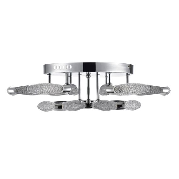 LUMION 8239/9CL LEDIO LN25 000 хром, металл/пластик Люстра потолочная с ПДУ LED 120W 3000-6000K 220V RUANA, изображение 5