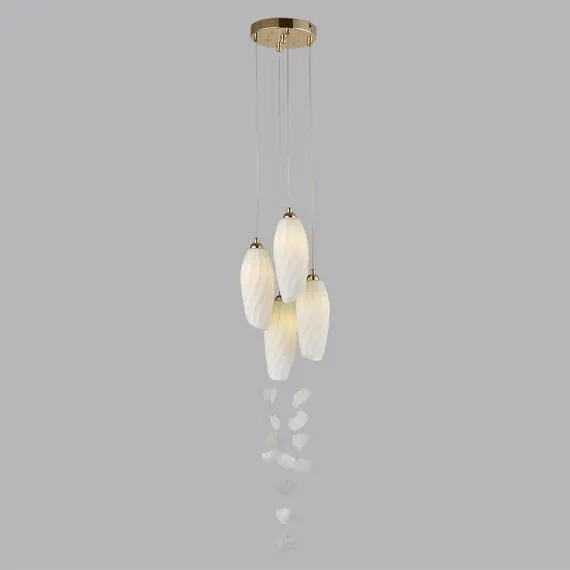 LUMION 6518/4 MODERNI LN23 169 золотой Светильник подвесной G9 4*40W 220V SHIVON, изображение 3