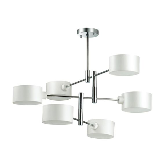LUMION 3742/6C MODERNI LN19 124 хром Люстра потолочная E14 6*60W 220V ASHLEY