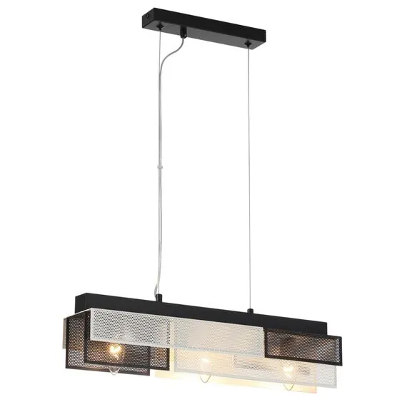 LUMION 8004/3A MODERNI LN25 164 черный/белый,, черный металл/металл Подвесной светильник Е14 3*40W 220V DANA, изображение 5